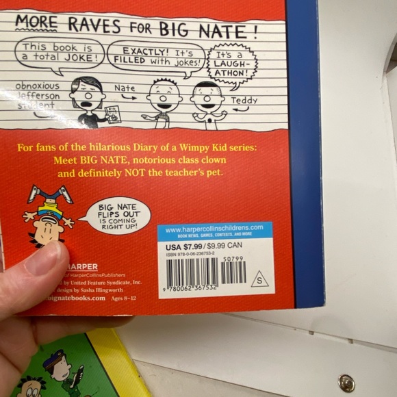 NWT FOUR BIG NATE Book Series Kids Paperback Books - Picture 6 of 8